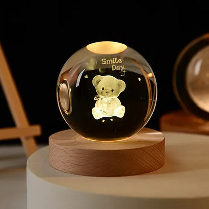 3D-Kristallplaneten-Nachtlicht-Astronomie-Globus