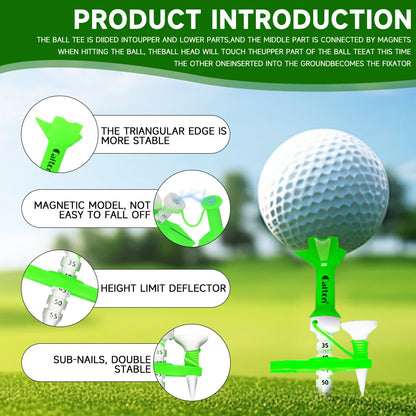 magnetic golf tee, golf practice tee, golf hitting mat, golf alignment sticks, alignment sticks, hitting mat, golf training sticks, golf tee mat