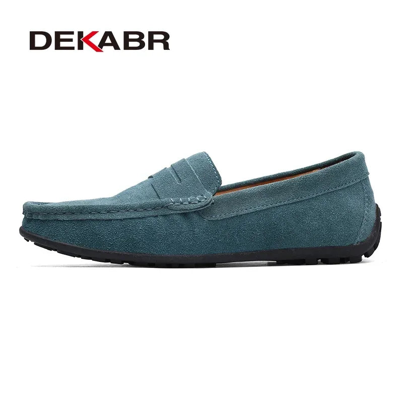 Hochwertige weiche Loafer aus echtem Leder für Herren
