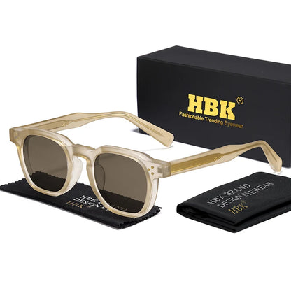 Unisex Retro Square Punk Sunglasses
