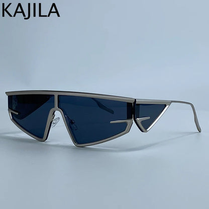 Unisex Windproof Y2K Square Shield Sunglasses