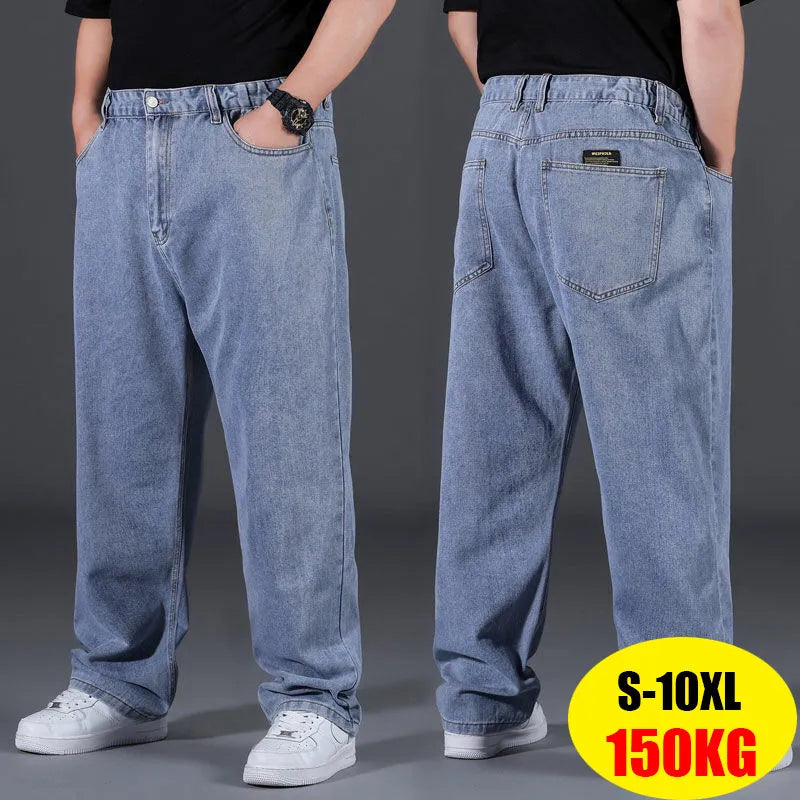 cargo denim jeans, men's jeans, mens jeans, denim cargo pants, jean cargo pants, mens baggy jeans, baggy jeans, denim jeans, mens black jeans, baggy pants men