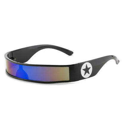 Unisex Star Style Narrow Frame Sunglasses