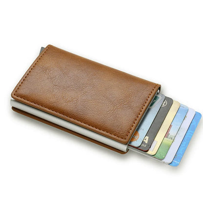 RFID Blocking PU Leather Men's Wallet