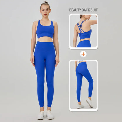 Nahtlose Push-Up-Leggings für Damen-Fitness