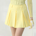 yellow skirt