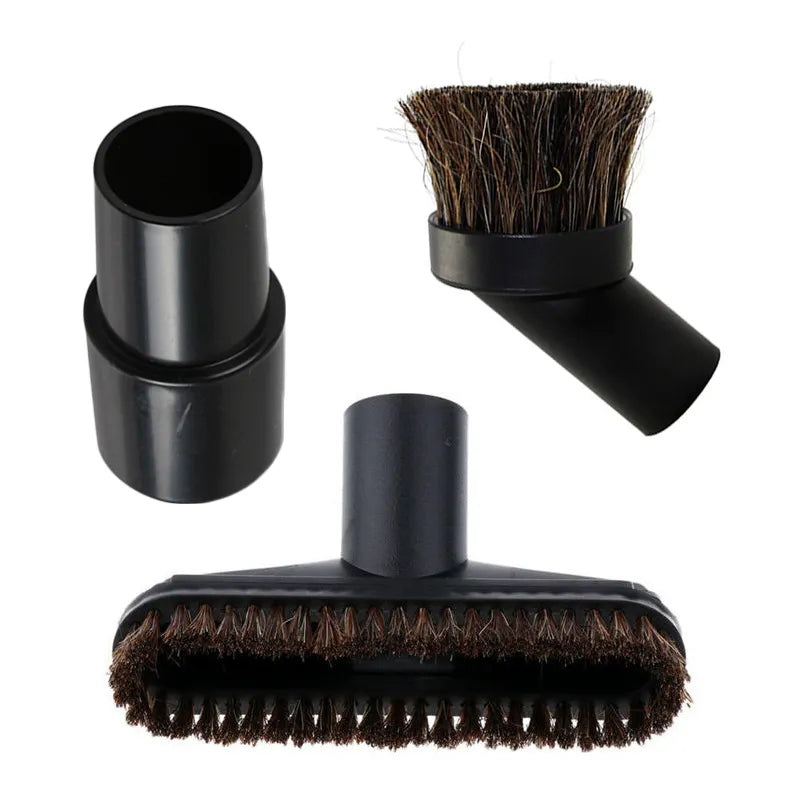 Ensemble de brosses d'aspirateur 3 pièces avec adaptateurs