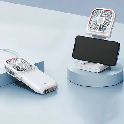 Outdoor Handheld Ultra Quiet Mini Desktop Fan