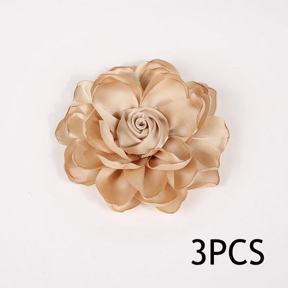Womens Rose Flower Blazzer Brooches