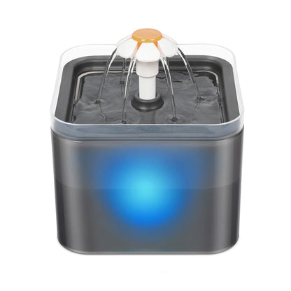Pet Water Bowl - Transparent Large Capacity 2L Pet Water Dispenser