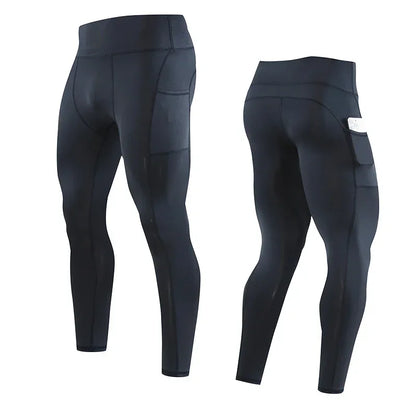 Men's Yoga Dry Fit Running Tight Leggings