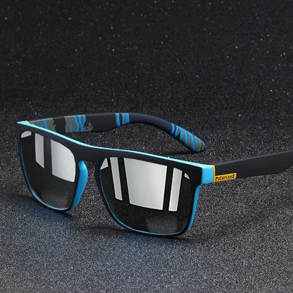 Men's Heat Wave UV400 Vintage Square Sunglasses