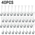 Silver-Square-40PCS