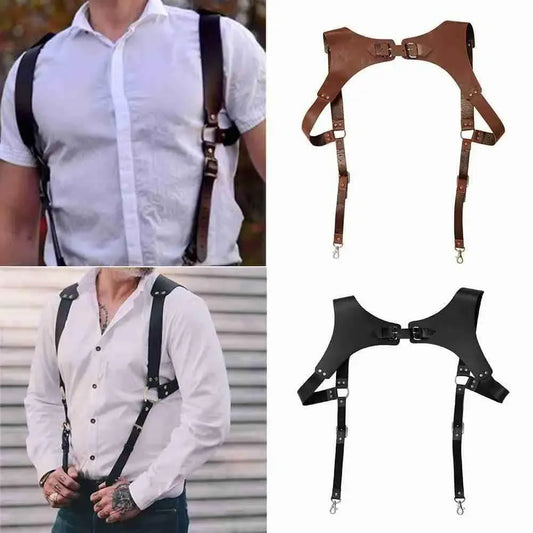 Gentleman's Leather Suspenders