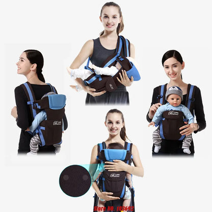 Beth Bear Baby Carrier Backpack Breathable Front Facing 4 in 1