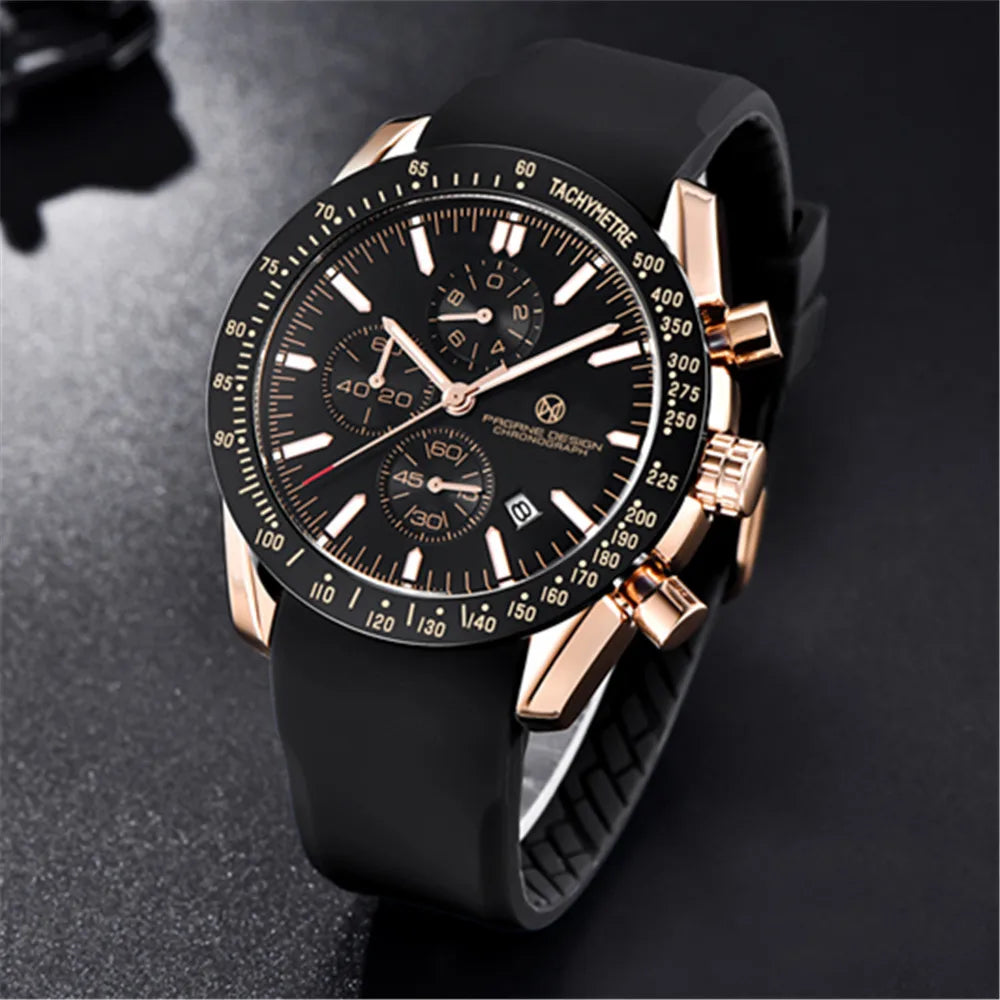 Men's Quartz Watch - Sports Waterproof Watch