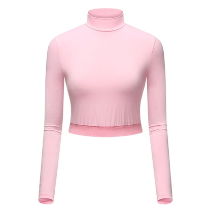 High-Waist Full Sleeve Women's Sport Shirt