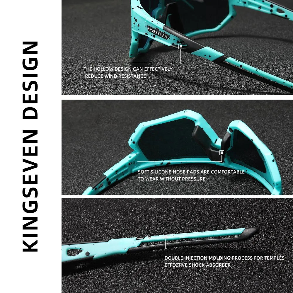 Polarisierte Sonnenbrille für Herren, Fahrrad, UV400