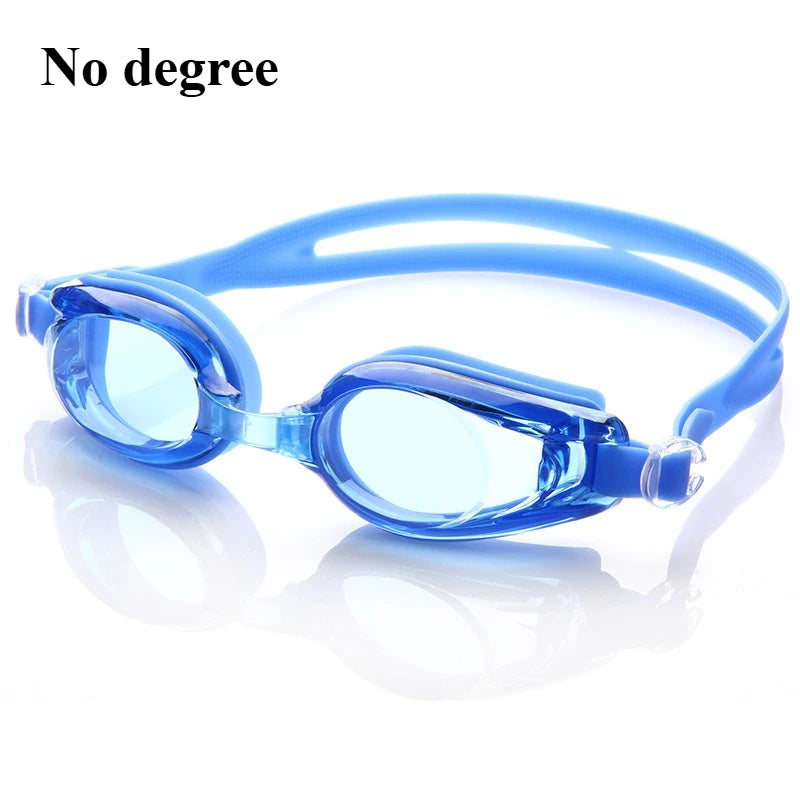 Men's HD Anti Fog Lens Swimming Myopia Glasses