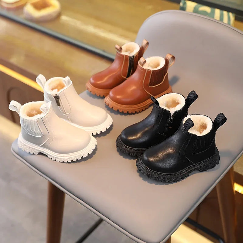 Children Fashion Spring Teen Girls Chelsea Boot