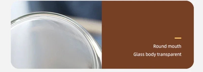 Tasse en verre transparente à double paroi résistante à la chaleur