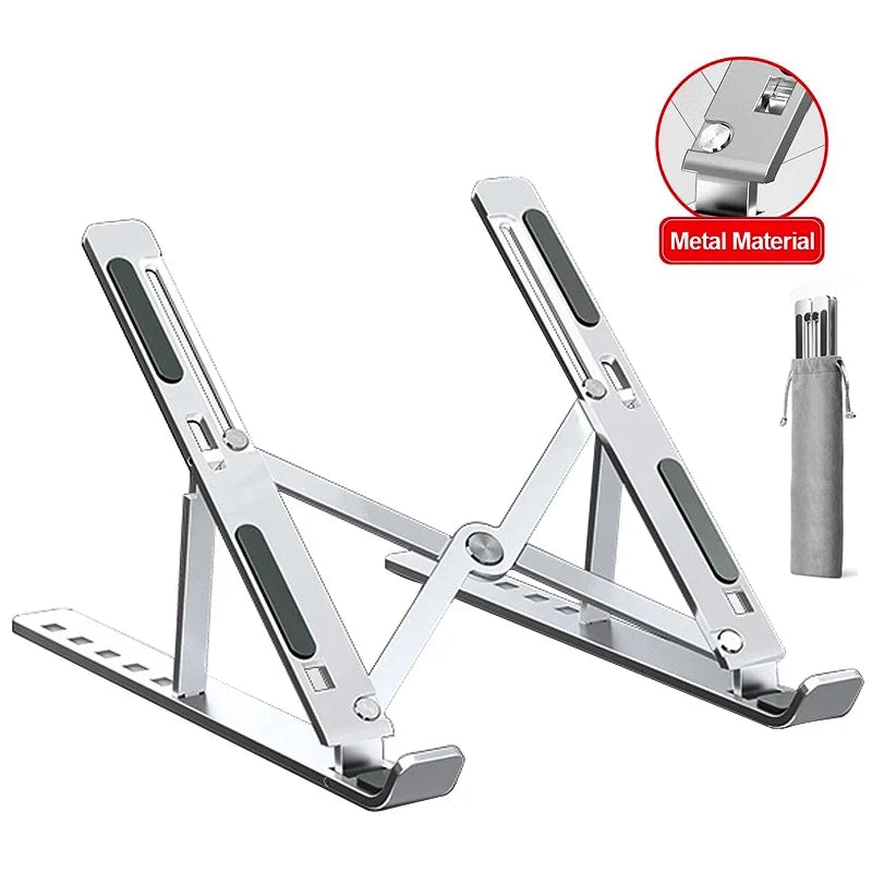 Non-Slip Aluminum Alloy Foldable Laptop Stand