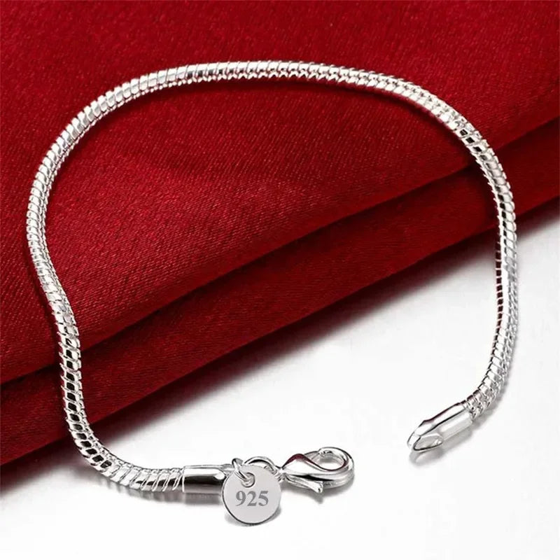 Bracelet femme en argent sterling 925