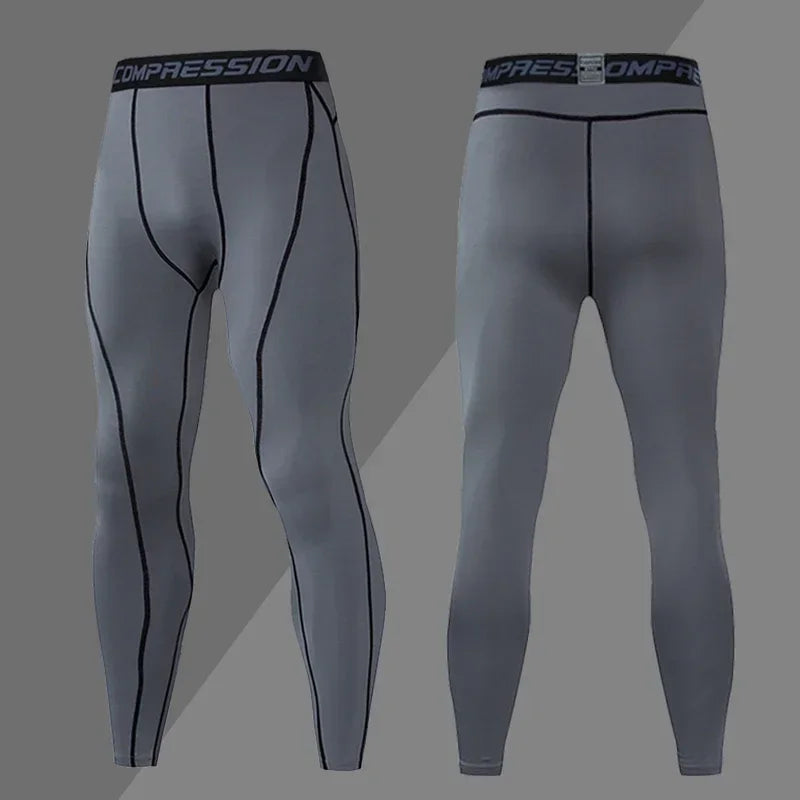 Men's Yoga Dry Fit Running Tight Leggings
