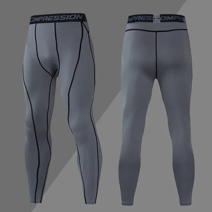 Men's Yoga Dry Fit Running Tight Leggings
