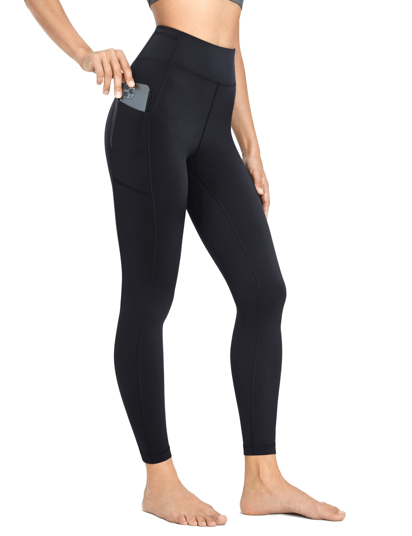 Legging cargo taille haute pour femme