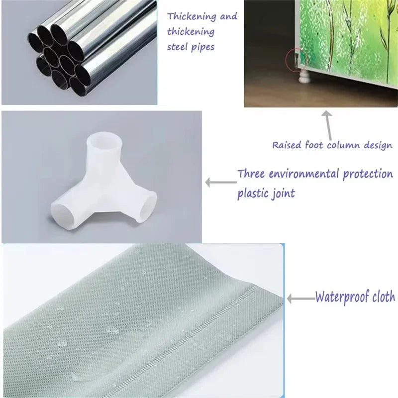 Staubdichter mehrschichtiger Schuhregal-Organizer