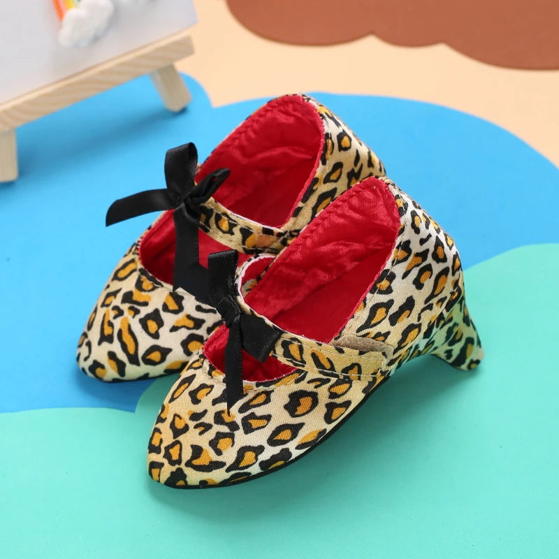 Chaussures à talons hauts pour nouveau-né fille de 0 à 12 mois