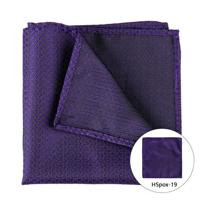 Pochette de costume homme à motif cachemire multicolore – Mouchoir de mariage tissé jacquard