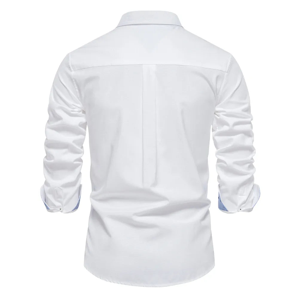 Long Sleeve Button Down Casual Shirts for Men