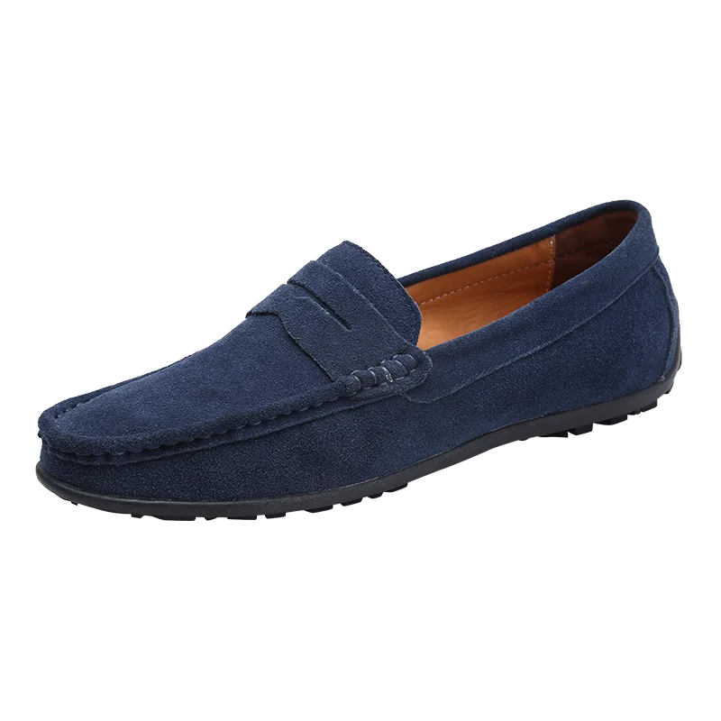 High-Quality Large Size Men's Leather Loafers