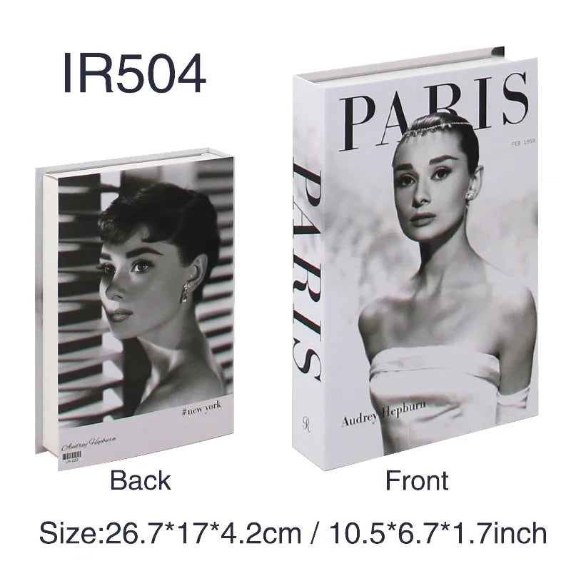 Openable Fake Book Storage Box Kit