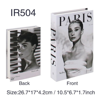 Openable Fake Book Storage Box Kit
