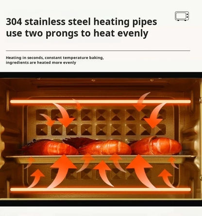 Multifunktions-Backofen mit großer Kapazität, automatischer Mini-Elektro-Pizzaofen