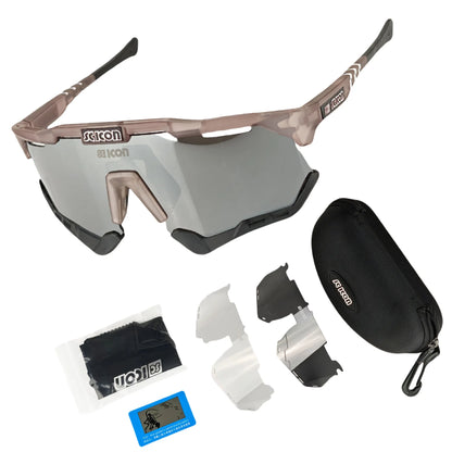 Photochromic Polarized Cycling Sunglasses UV400 – Lightweight Sports Glasses