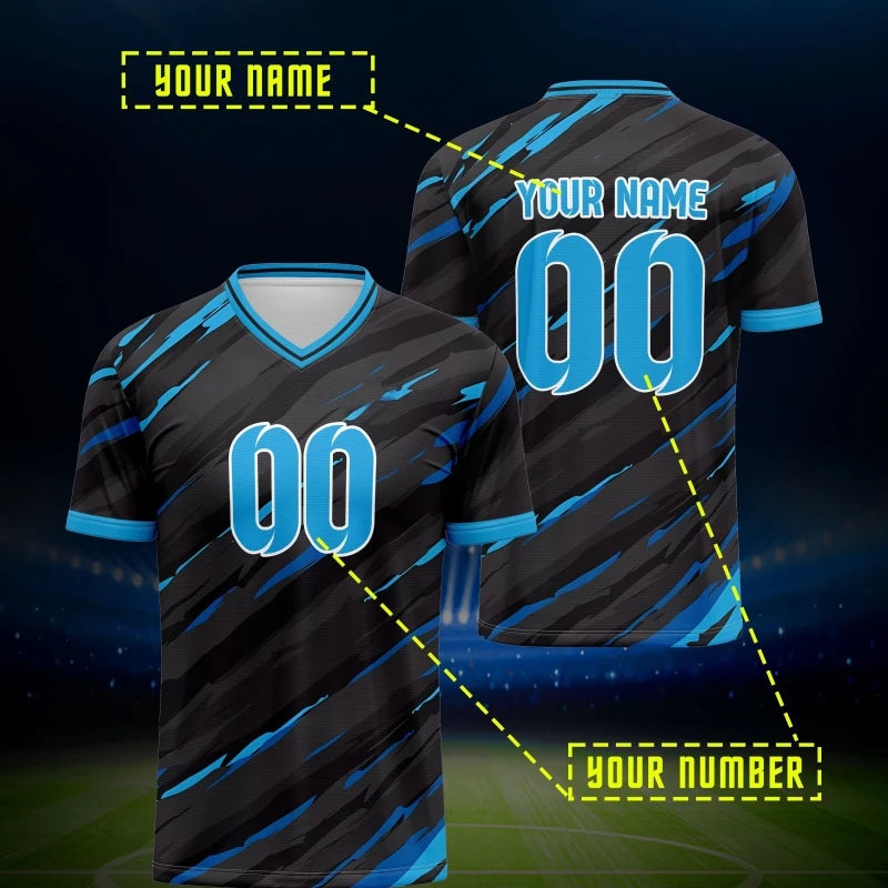 Men's Breathable Sublimation Soccer Jersey