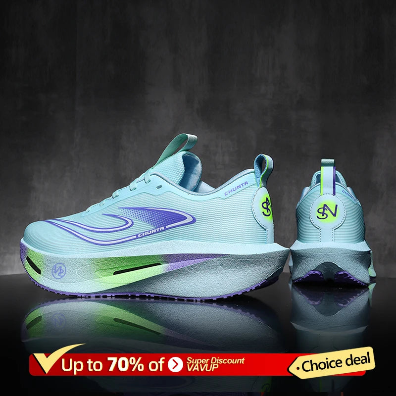 Chaussures de marathon à plaques de carbone
