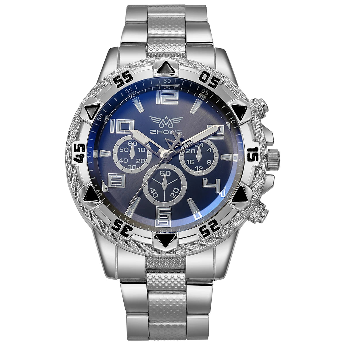 Rock Style Men's Big Dial Quartz Watches