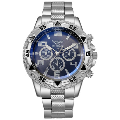 Rock Style Men's Big Dial Quartz Watches