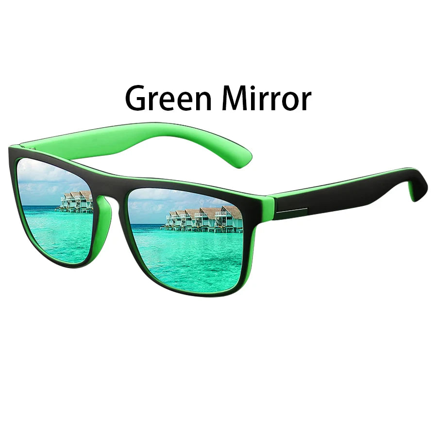 Unisex Designer Driving Square Sport Sunglasses