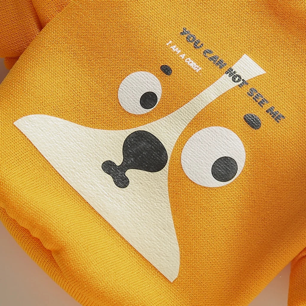 Haustierkleidung – Haustier-Cartoon-Pullover