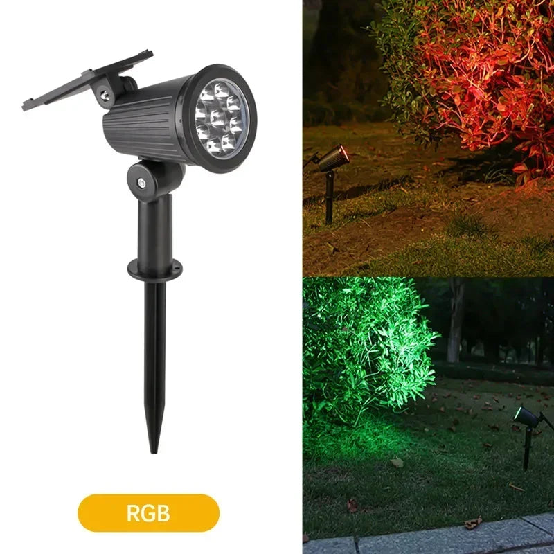 Adjustable Outdoor Waterproof Solar Power Spotlights