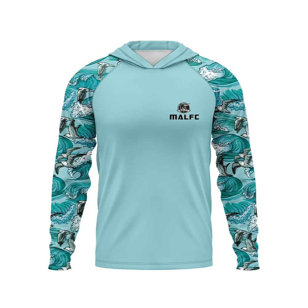 Men's Lightweight Fishing UV Protection Hoodie Shirt