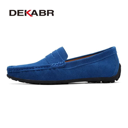 Hochwertige weiche Loafer aus echtem Leder für Herren
