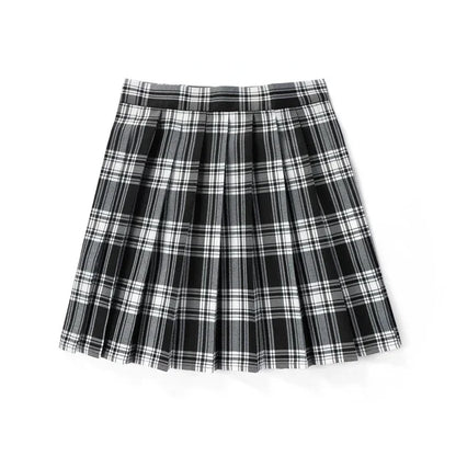 Jolie mini-jupe à carreaux Harajuku