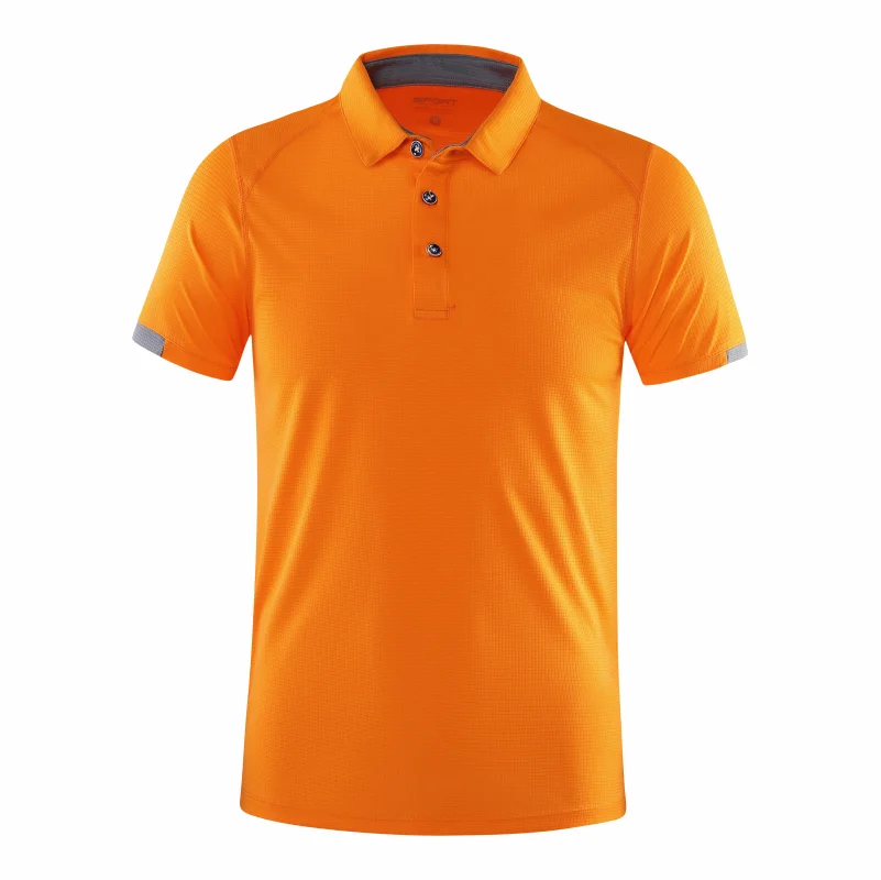 Breathable Quick Dry Short Sleeve Men's Golf Shirt